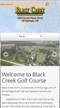 Mobile Screenshot of blackcreekgolfcourse.com